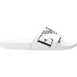 Emporio Armani Logo Slides - White