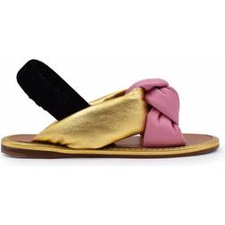 Miu Miu Tied Sandals - Yellow