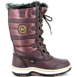 Leaf Frostby Boots - Burgundy