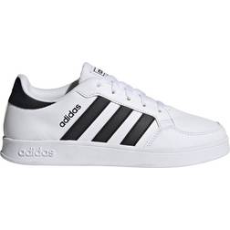 Adidas Kid's Breaknet - Cloud White/Core Black/Cloud White