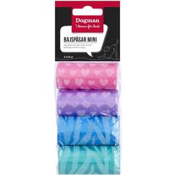 Dogman Bajspåsar Mini 4x20-pack
