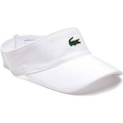 Lacoste Visière Sport en Piqué et éponge Taille - Blanc