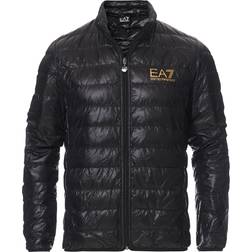 EA7 Quilted Jacket Black