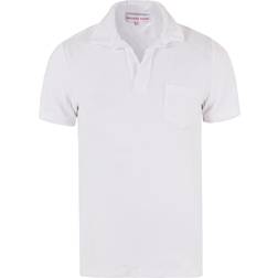 Orlebar Brown Terry Polo White