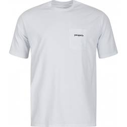 Tommy Hilfiger Men's Line Logo Ridge Pocket Responsibili T-Shirt - White