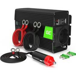 Green Cell INV04DE adaptador e inversor de corriente Universal 500 W Negro