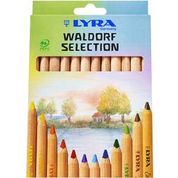 LYRA Waldorf Triangular Giant Colored Pencil 12-pack