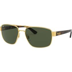 Ray-Ban Homme Sunglass RB3663 - Couleur de Lentille Vert