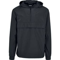 Urban Classics Basic Pullover Windbreaker Jacket - Black