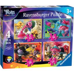 Ravensburger Trolls 2 World Tour 4 in Box 72 Pieces