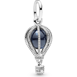 Pandora Hot Air Balloon Travel Charm - Silver/Blue