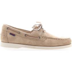 Sebago Dockside Portlaand Suede Boat - Beige Camel