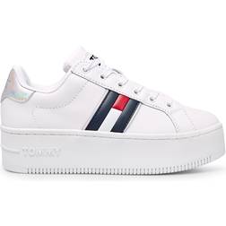 Tommy Hilfiger Iridescent Flatform W - White