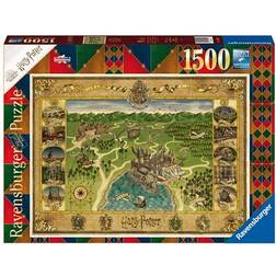 Ravensburger Harry Potter Hogwarts Map 1500 Pieces