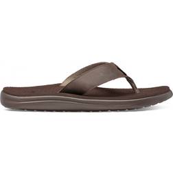 Teva Voya Flip Leather - Chocolate Brown