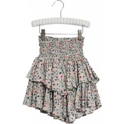 Wheat Karen Skirt - Watercolor Flowers (1110B-287-9046)