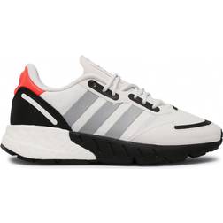 Adidas Zx 1K Boost J Sneakers - Crystal White/Silver Metallic/Core Black