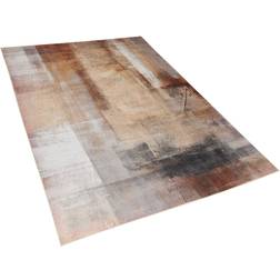 Beliani Trabzon Röd, Vit, Beige, Brun 140x200cm