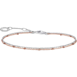 Thomas Sabo Double Bracelet - Rose Gold/Silver