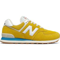 New Balance 574 M - Varsity Gold with Deep Sky