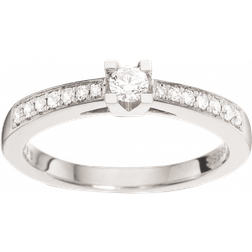 Scrouples Queen Ring - (0.15ct.) White Gold/Diamonds