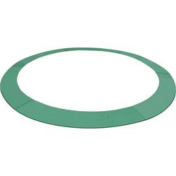 vidaXL Coussin de sécurité PE Vert pour trampoline rond 4,57 m