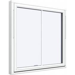 Sparvinduer SV0102 Træ Vendevindue Vindue med 2-lags glas 40x60cm