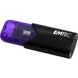 Emtec Pendrive Memoria Usb 3.2 B110 Click Easy 3.2 Morado 128gb