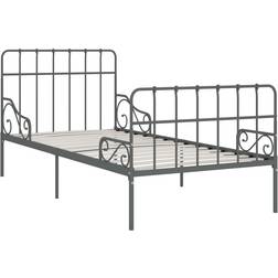 vidaXL Bed Frame with Slatted Base 95cm Bettrahmen 100X200cm