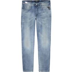 Replay Anbass Hyperflex Bio Slim Fit Jeans - Light Blue