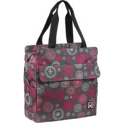 Willex Sacoche de porte-bagages Cosmos Shopper Rouge