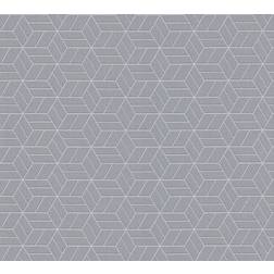 Living Walls Papier peint Metropolitan Stories Lizzy London in Grau Metallic 369204