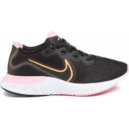 Nike Renew Run W - Black/Orange Puls White/Pink