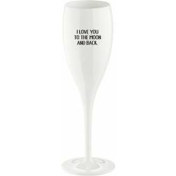 Koziol Love You To The Moon Champagneglas 10cl 6st