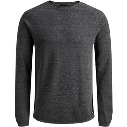 Jack & Jones Pullover 'Hill' Dark Grey Melange Male