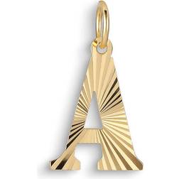 Jane Kønig Reflection A- Z Letters Pendant - Guld