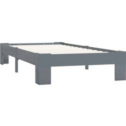 vidaXL Solid Pine 30cm Sengeramme 90x200cm