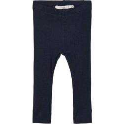 Name It Rib Leggings - Blue/Dark Sapphire (13183224)