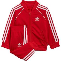 adidas Infant Adicolor SST Tracksuit - Scarlet/White (GN8439)