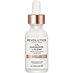 Revolution Beauty Blemish & Pore Refining Serum - 10% Niacinamide + 1% Zinc 1fl oz