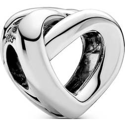 Pandora Knotted Heart Charm - Silver