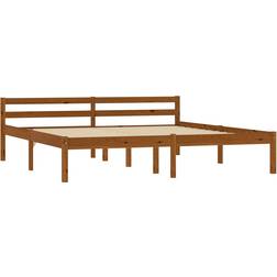 vidaXL Solid Pine 60cm Sängram 180x200cm