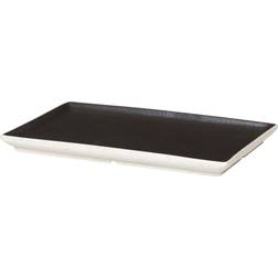 Broste Copenhagen Plato Eli 17.6x20 cm Matte Soft Light Grey Fuente de servicio