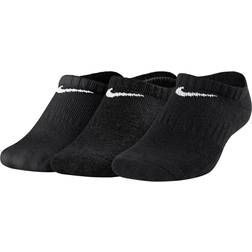 NIKE No-Show Everyday Socks 3 Pairs - Black/White (SX6843-010)