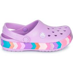 Crocs Crocband Chevron Beaded Clog - Orchid