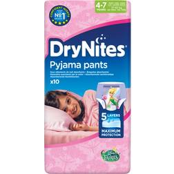 Huggies DryNites Size 4-7 Girl