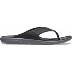 Crocs Swiftwater Wave Flip - Black/Slate Grey