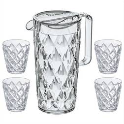 Koziol Crystal Glasses With Kanna 5st 1.6L