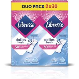 Libresse Dailies Fresh Normal Duo 60-pak