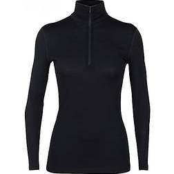 Icebreaker 200 Oasis Half Zip - Black